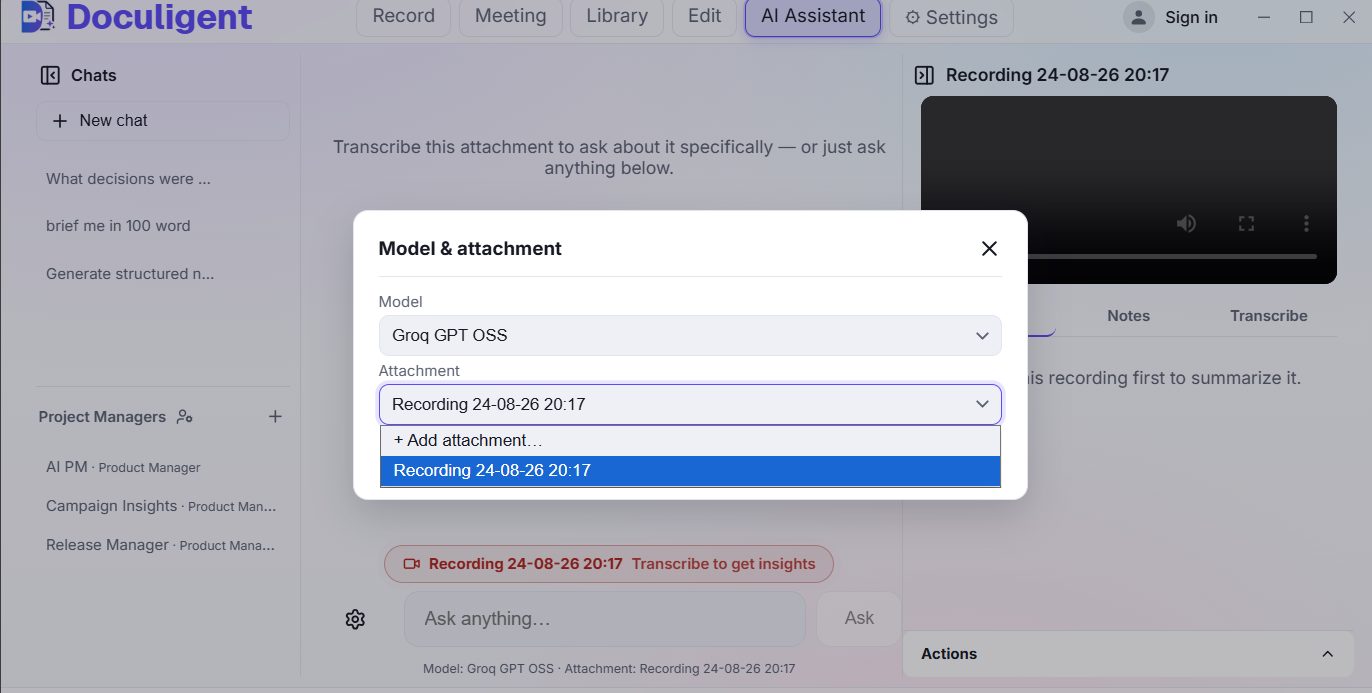 How to Chat With a Recording Instead of Rewatching It