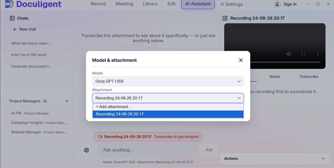 How to Chat With a Recording Instead of Rewatching It